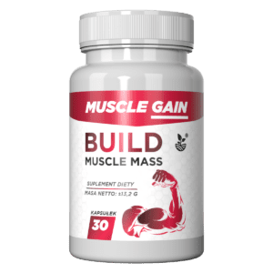 Muscle Gain – kapsułki na masę mięśniową 30 sztuk