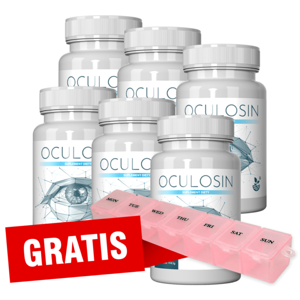 Oculosin - wspomaga wzmocnieniu wzroku 6 opakowań
